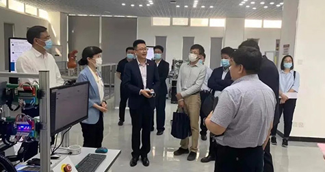 區委書記劉惠率隊蒞臨 肯拓（天津）智能制造有限公司走訪調研 ----公司總經理葛云濤全程陪同