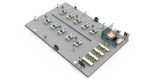 數(shù)字孿生仿真技術(shù)實(shí)訓(xùn)室